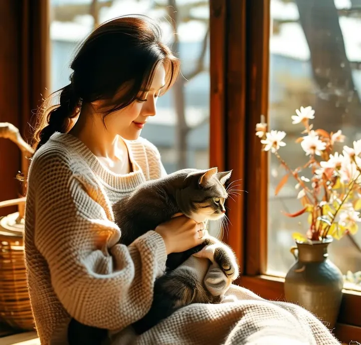 고양이 사체 종량제 버릴까 걱정되는 보호자 모습