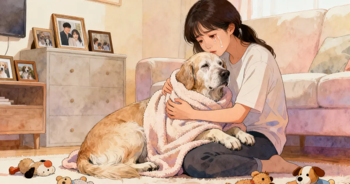 강아지 죽을 때 증상, 징후