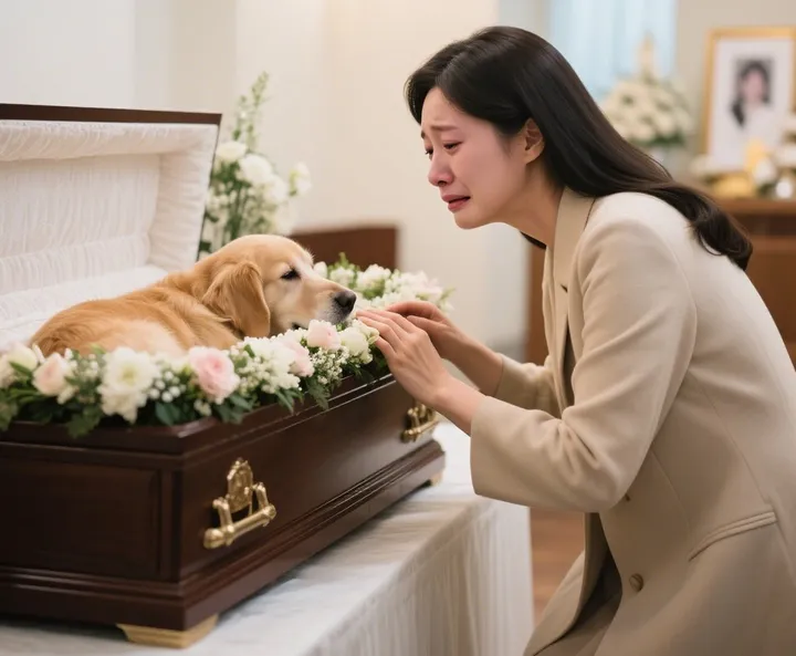 인천 반려견 장례 상담 받는 보호자 모습