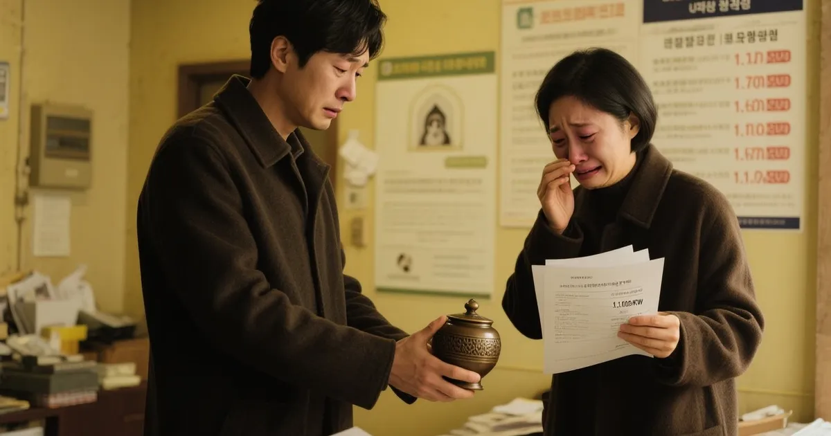 울산애견장례식장 잘못 이용했다가 우시는 모습