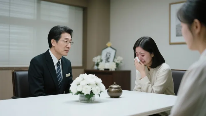 울산애견장례식장 장례하는 모습