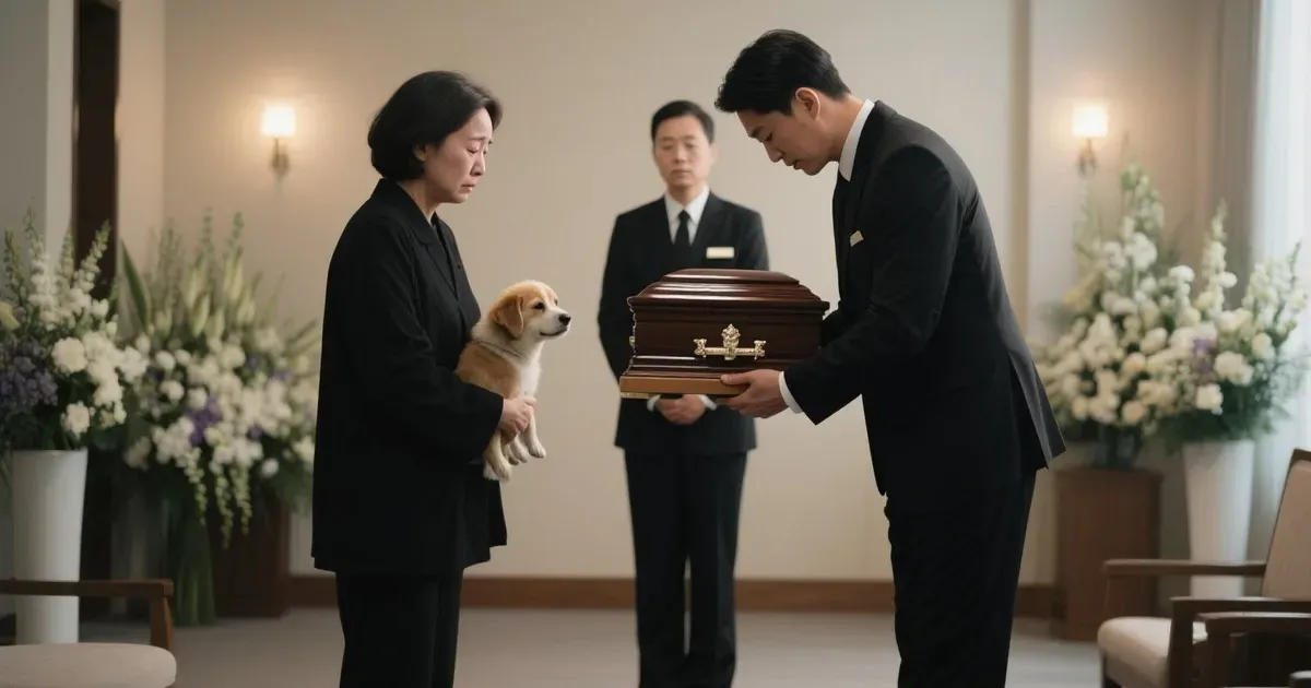 인천 고양이 장례식장 비용과 시설 기준을 확인하는 모습
